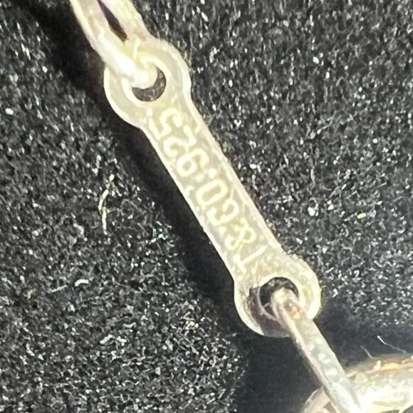 Authentic Tiffany Infinity Cross Silver Necklace - Picture 3 of 6